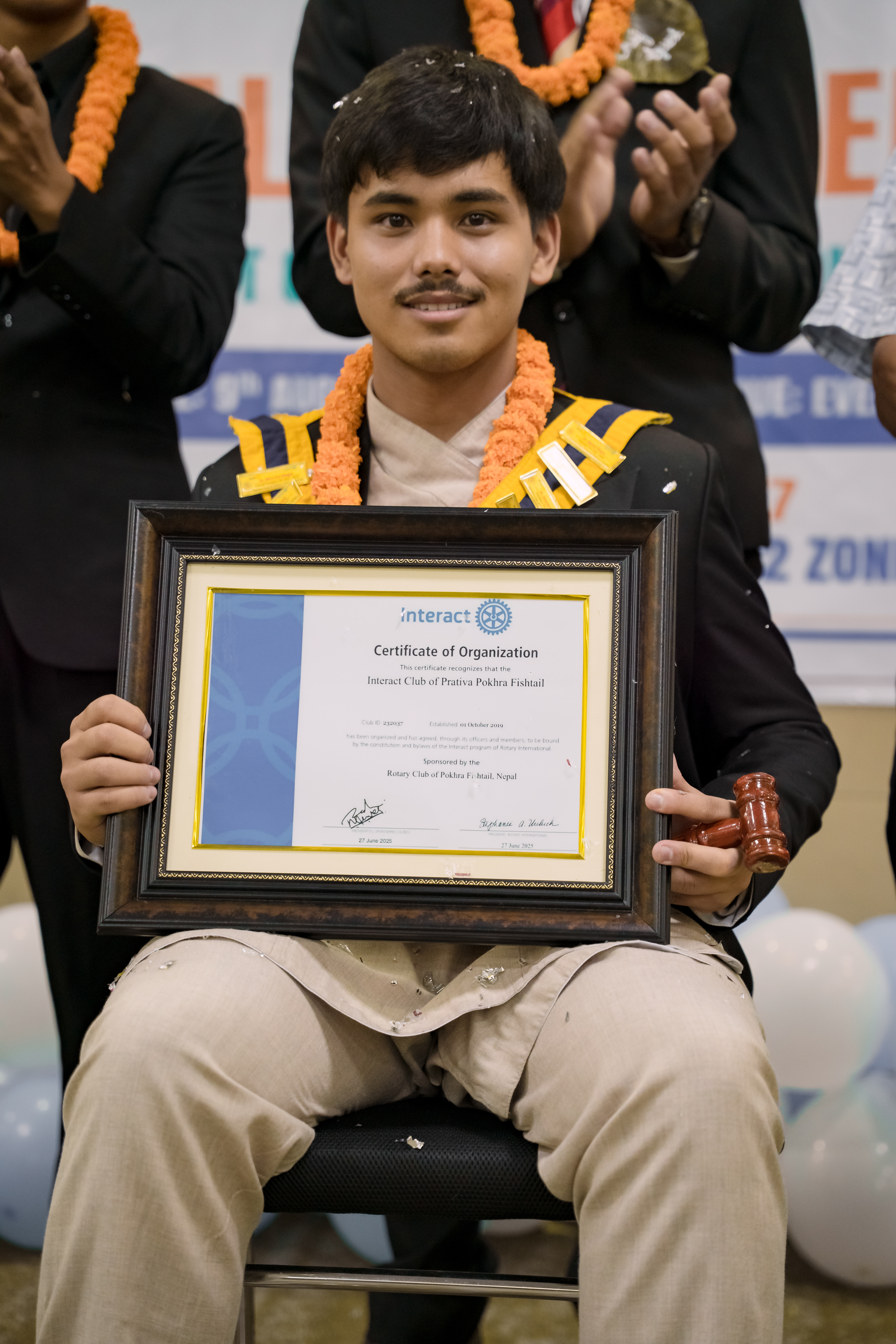 Itr. Lilesh Shrestha, Club President